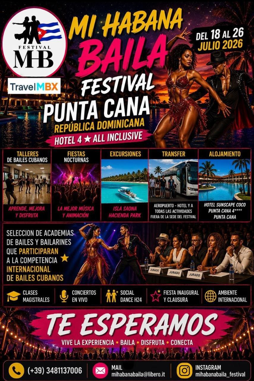 MI HABANA BAILA FESTIVAL (4th Edition) PUNTA CANA
