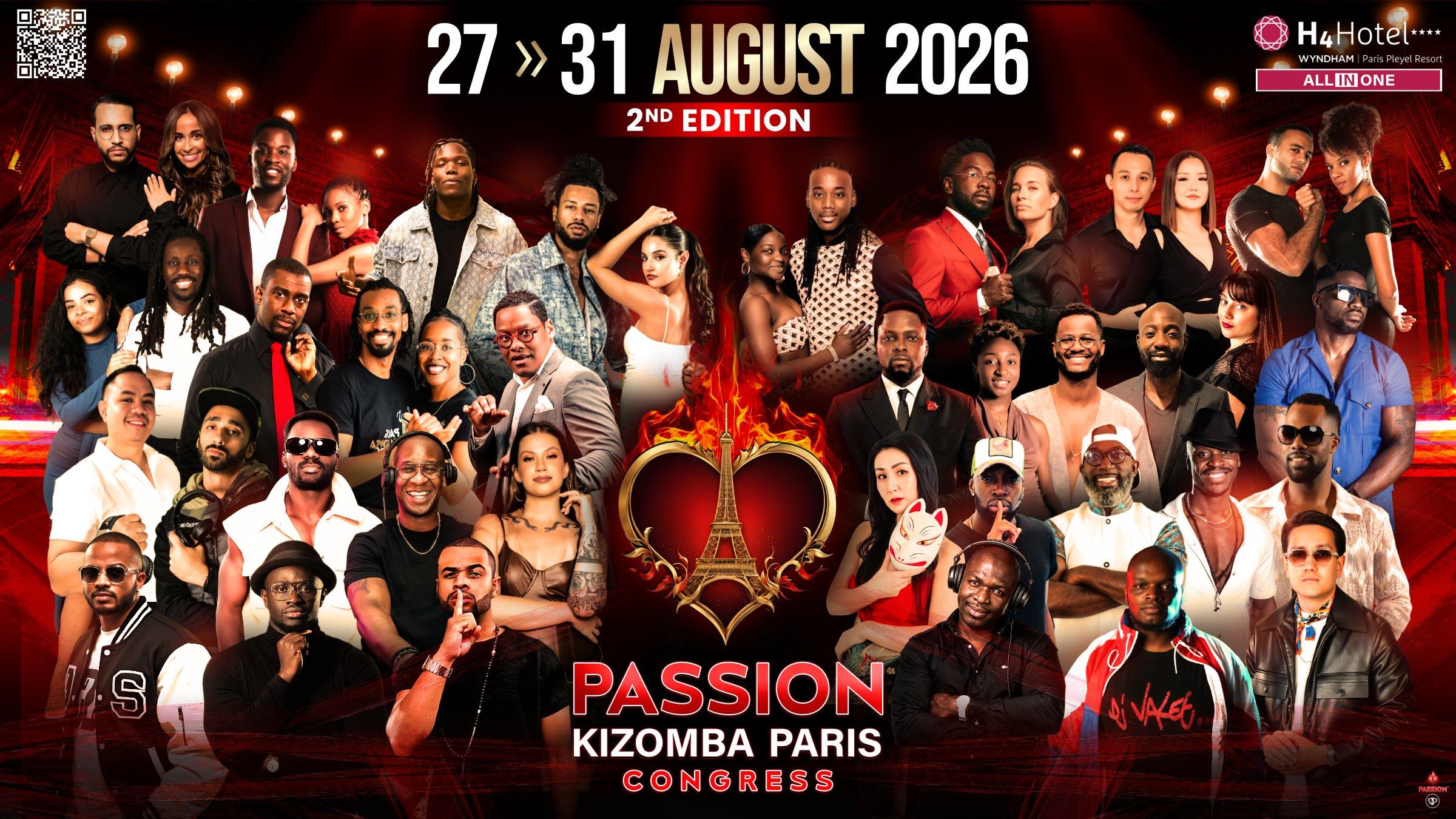 PASSION KIZOMBA PARIS CONGRESS - 2ND EDITION - ALL IN ONE