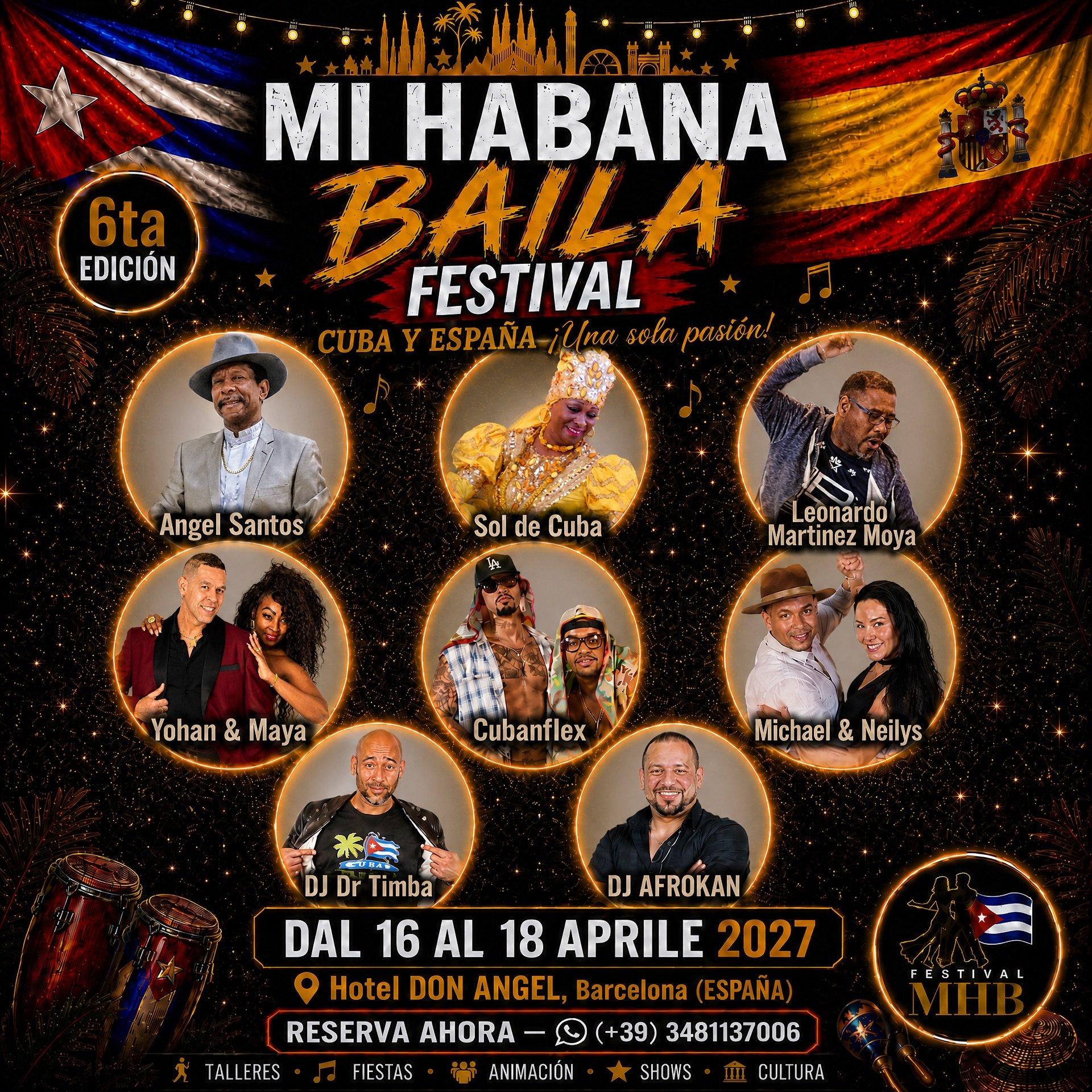MI HABANA BAILA FESTIVAL (5ta Edicion) BARCELONA