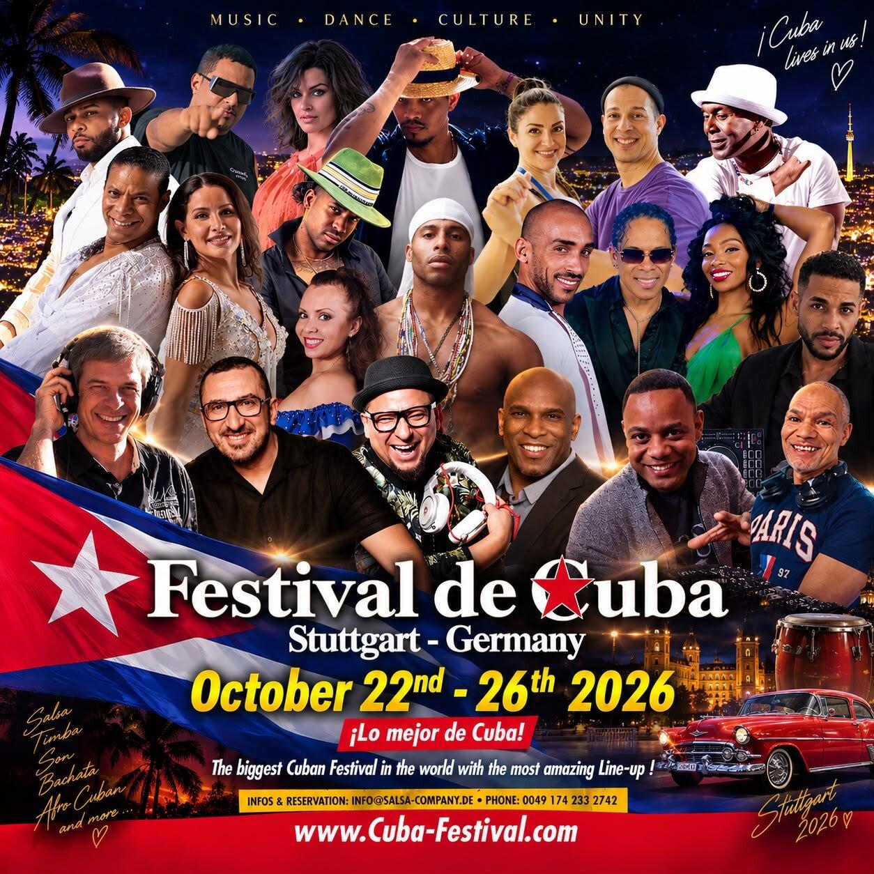 Festival de Cuba Stuttgart - Germany 2026 (21st Edition)