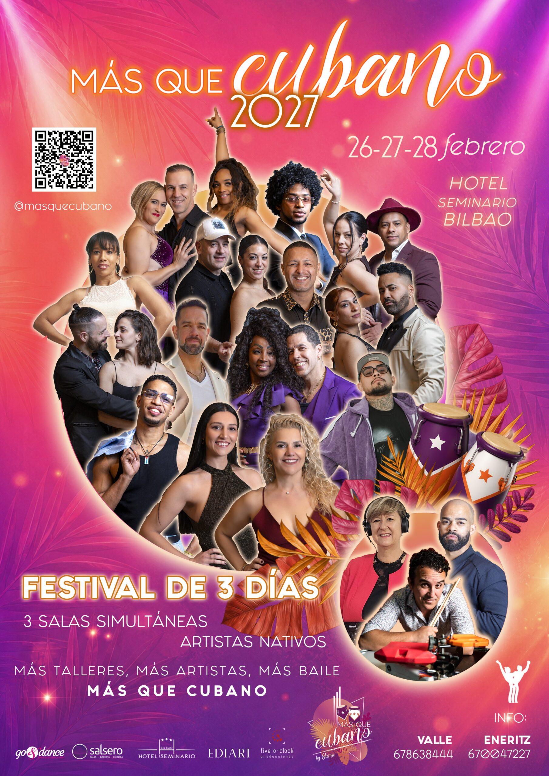 Más que Cubano Festival BILBAO 2027 (5th Edition)